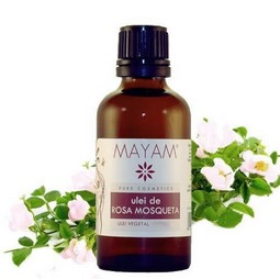 Ulei de trandafir Rosa Mosqueta virgin, 50 ml