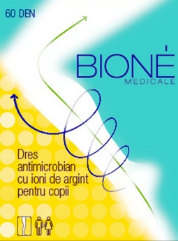 Dres antimicrobian BIONE cu ioni de argint pentru copii